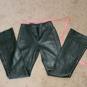 Harley Davidson Motorcycle Leather Pants Size 2